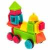 Picassotiles Bristle Lock Tiles Building Blocks, 120-Piece Set PTB120